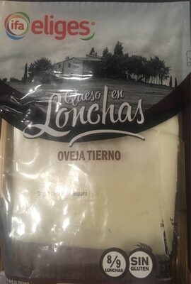 Foto de Queso en lonchas oveja tierno