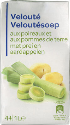 Foto de Velouté aux poireaux et pommes de terre