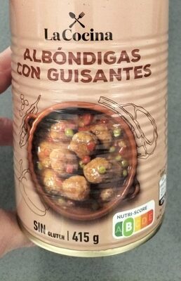 Foto de Albóndigas con guisantes