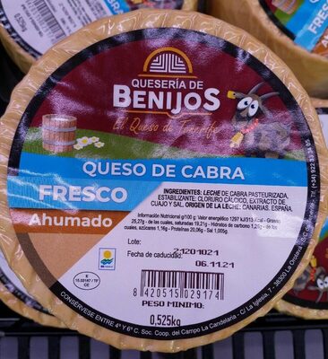Foto de Queso de cabra Benijos