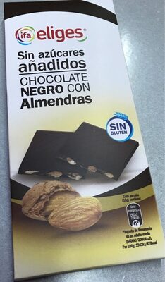 Foto de Chocolate Negro con Almendras sin azucares añadidos