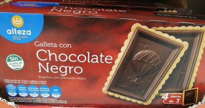 Foto de Galleta con Chocolate Negro