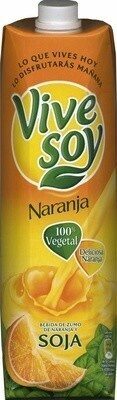 Foto de Bebida De Zumo De Naranja Y Soja Con Azúcar De Caña Y Vitamina C
