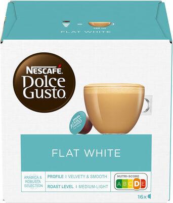 Foto de Capsules NESCAFE DOLCE GUSTO Flat White 16 Capsules 187.2g