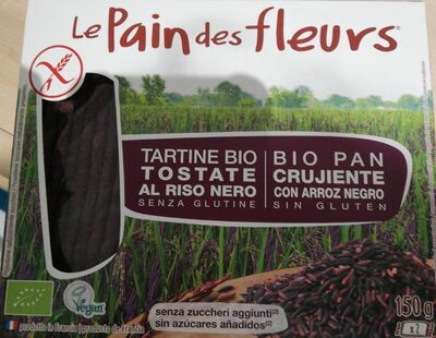 Foto de Bio pan crujiente con arroz negro