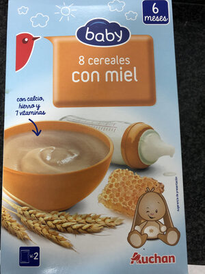 Foto de Papilla 8 cereales con miel