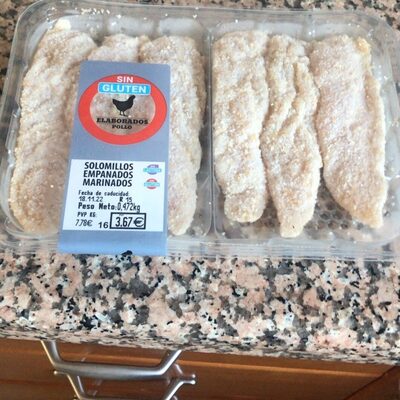 Foto de Solomillos empanados marinados