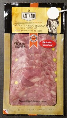 Foto de Cabeza de cerdo ibérico con pistachos