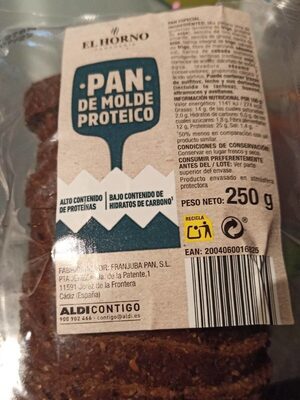 Foto de Pan de molde proteico