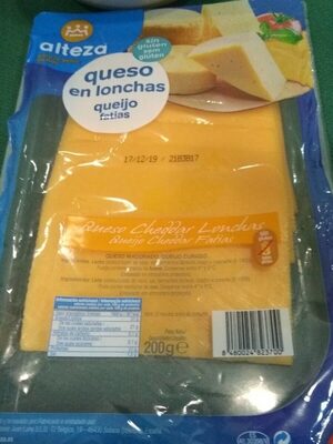 Foto de queso cheddar lonchas