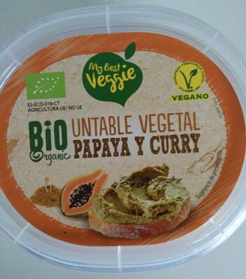 Foto de Untable vegetal papaya y curry