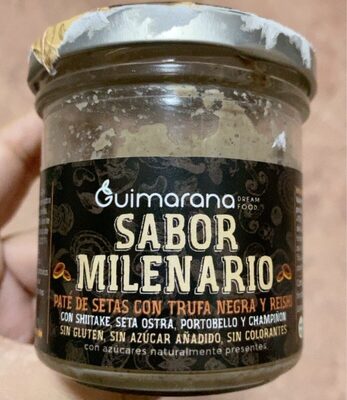 Foto de Paté de setas con trufa negra y reishi. Sabor milenario