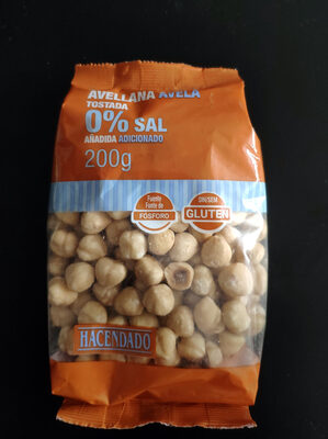 Foto de Avellana tostada 0% sal añadida