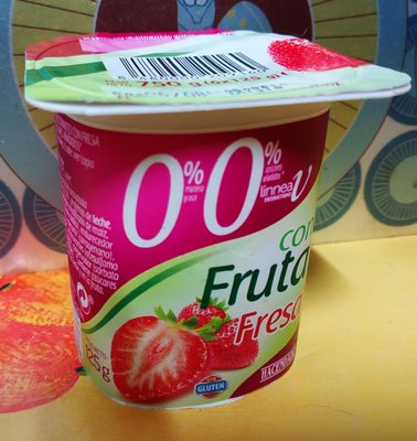 Foto de Yogur con fresa 0%