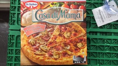 Foto de Dr. oetker Pizza Casa Di Mamma Prosciutto-funghi