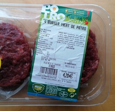 Foto de 4 BURGER MEAT DE POTRO