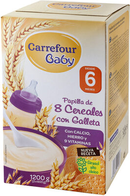 Foto de Papilla con galletas