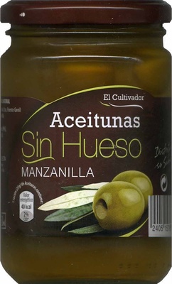 Foto de Aceitunas verdes deshuesadas "El Cultivador" Variedad Manzanilla