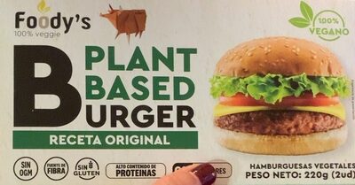 Foto de Plant based burger receta original