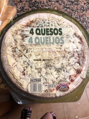 Foto de Pizza 4 quesos