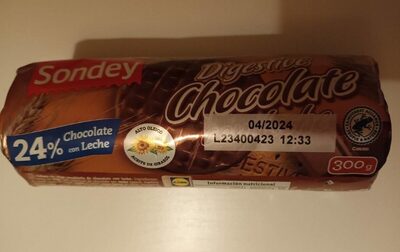 Foto de Digestive chocolate con leche