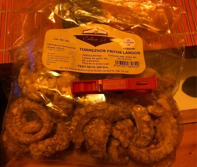 Foto de torreznos fritos largos