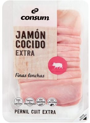 Foto de Jamon Cocido Extra Finas Lonchas