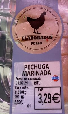 Foto de Pechuga marinada
