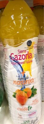 Foto de Agua mineral natural + zumo de naranja