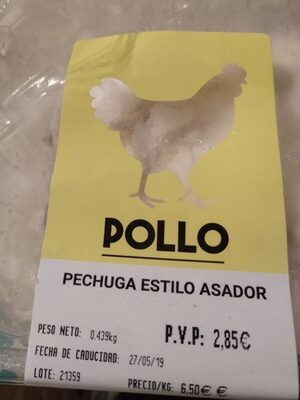 Foto de Pechuga estilo asador