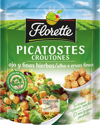 Foto de Picatostes sabor ajo y finas hierbas
