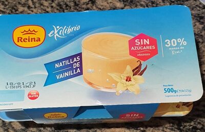 Foto de Natillas de vainilla sin azucar añadido