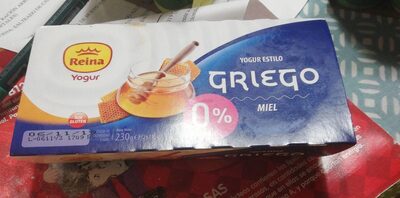 Foto de Yogur estilo griego miel 0%