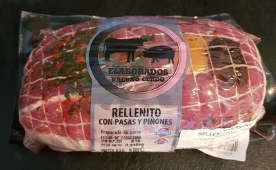 Foto de Rellenito con pasas y piñones