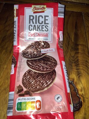 Foto de Rice cakes dark chocolate