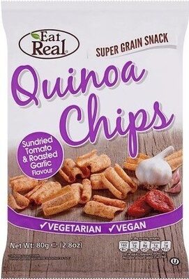 Foto de Quinoa Chips Sundried Tomato & Roasted Garlic Flavour