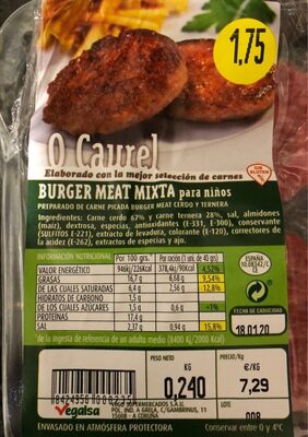Foto de Burger meat mixta