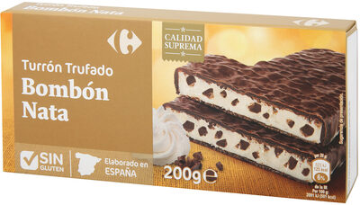 Foto de Turrón choco bombón nata