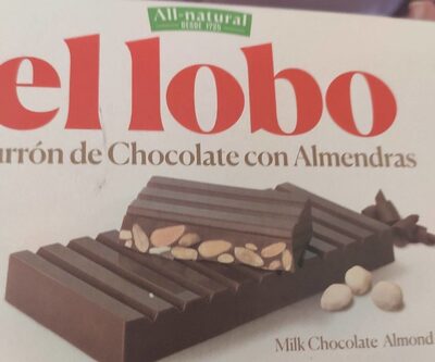 Foto de Turrón de chocolate con almendras