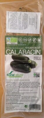 Foto de Hamburguesa vegetal ahumada de calabacín