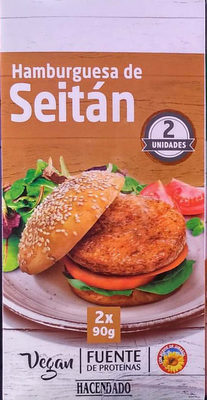 Foto de Hamburguesa de seitán