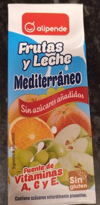 Foto de Frutas y leche mediterráneo