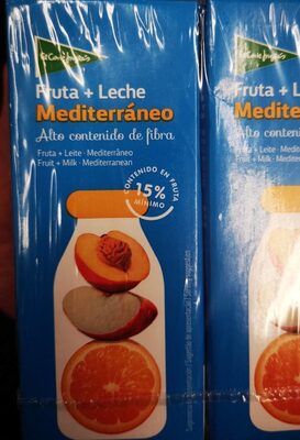 Foto de Fruta + leche mediterráneo