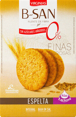 Foto de B-san galletas integrales finas de espelta bajas
