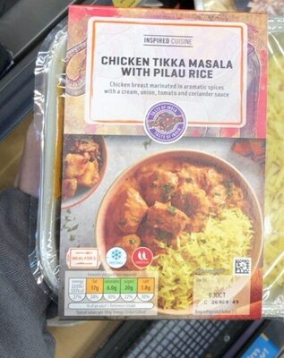 Foto de Chicken tikka masala with palau rice