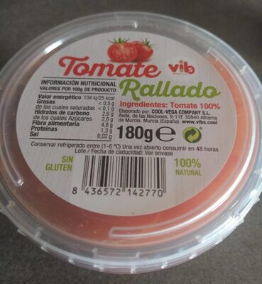 Foto de Tomate rallado