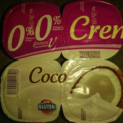 Foto de Cremoso coco 0%