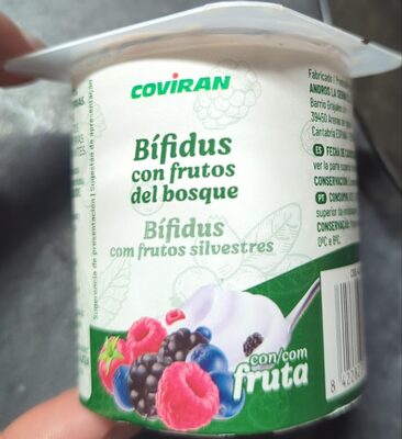 Foto de Bífidus com frutos silvestres