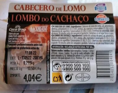 Foto de Cabecero de lomo