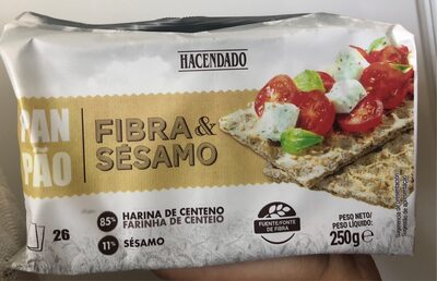Foto de Pan fibra y sésamo